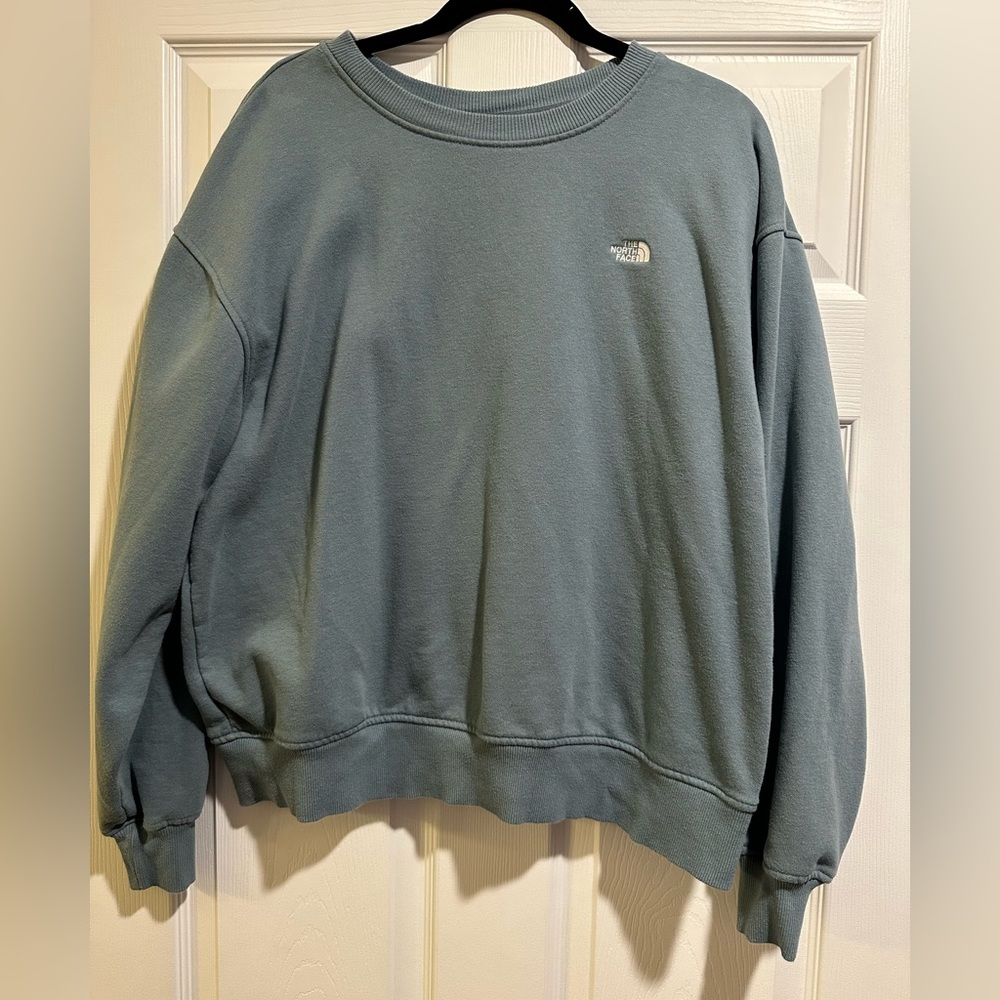 The North Face-Size Small-OVERSIZED crewneck sweatshirt.